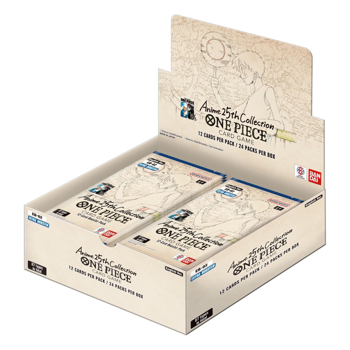 福袋 オンライン Booster Extra Piece One NEW!!! 25th Box Booster Collection ワンピース カードゲーム