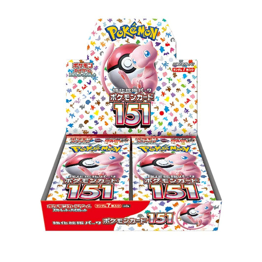 Pokémon 151 Booster Box (JPN, NO SHRINK)