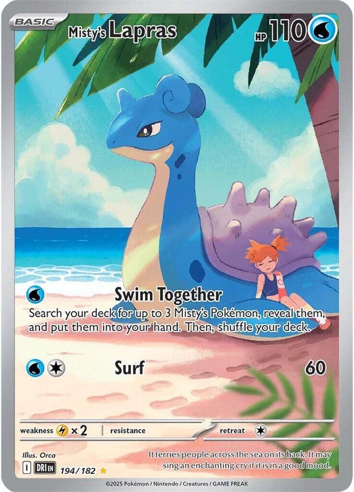Misty’s Lapras IR