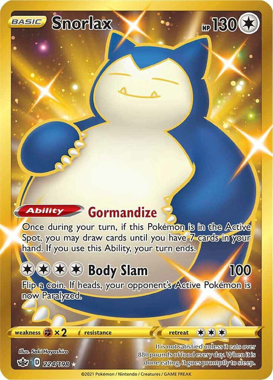 Gold Snorlax